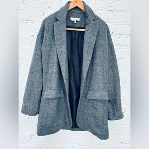 Current Air Charcoal Tweed Blazer